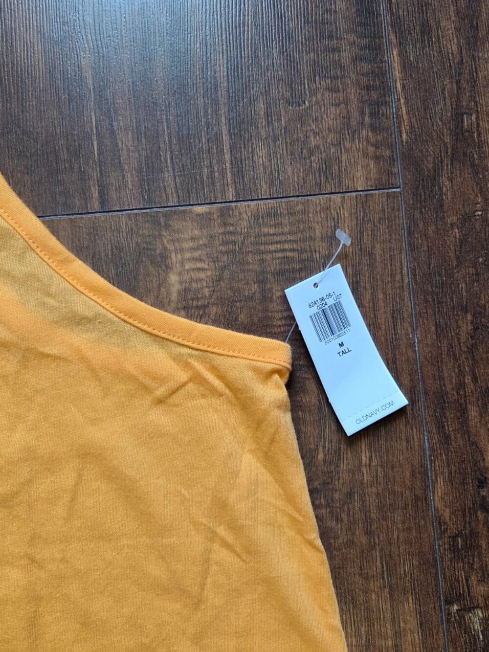 Old Navy Camisole, size M Tall, Orange, New with Tags - Picture 3 of 4